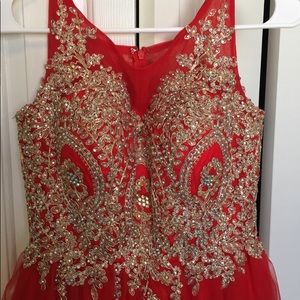 Red Homecoming Dress